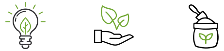 icones sobre energia, combustível e adubo
